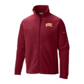 USC Trojans Men's Columbia Arch Flanker Full Zip Fleece Jacket